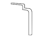 CAJ100140 - Body: Side Rail Assembly Gasket for Land Rover: Freelander Image