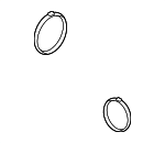 22986544 - Fuel System: Vent Clamp for Chevrolet: Impala Image