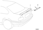 82699413957 - : Stoplamp Rear Spoiler for BMW Image