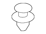 155330001 - Body: Trunk Trim Scuff Plate Clip for Nissan Image