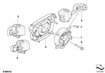 61319204504 - : Switch Unit Steering Column for BMW Image