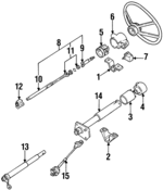 15588800 - Steering: Column Bracket for Chevrolet: Blazer, Suburban C1500, Suburban C2500, Suburban K1500, Suburban K2500 | GMC: Suburban C1500, Suburban C2500, Suburban K1500, Suburban K2500, Yukon Image