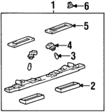81271AC010 - : Lens for Toyota Image