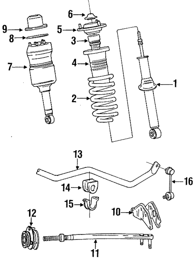 4867450030 - : Suspension Strut Rod Bushing for Lexus Image