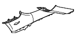 858R0DS000VNB - Body: Upper Quarter Trim for Hyundai Image