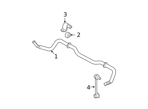 Stabilizer Bar & Components for 2006 Mazda 6 #0