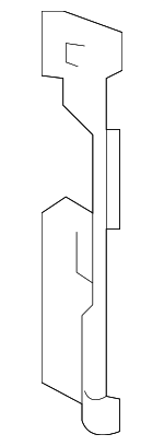 646353X000 - Body: Frame Stiffener for Hyundai: Elantra, Elantra Coupe Image