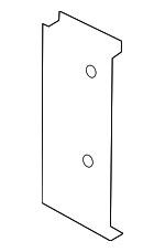 646153X000 - Body: Bumper Impact Bar Bracket for Hyundai: Elantra, Elantra Coupe Image