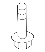 99907349801 - Body: Instrument Panel Knee Bolster Screw for Porsche Image