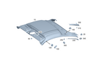 1926906502 - Interior Trim/Exterior Detachable Parts: Trim, Roof for Mercedes-Benz: AMG GT 43, AMG GT 55, AMG GT 63 Pro Image