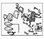 7120033G80B5 - : Seat Assembly for Toyota Image