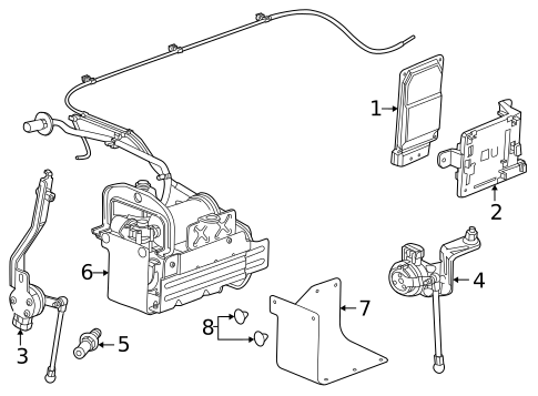 Ride Control Components for 2017 Cadillac XTS #0