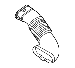 ZYC313200A - Engine: Air Inlet Tube for Mazda: 2 Image