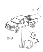 56021909AA - Electrical: Body Wiring Grommet for Mopar Image