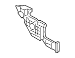 971868973 - Body: Seat Belt Cover Support for Porsche Image