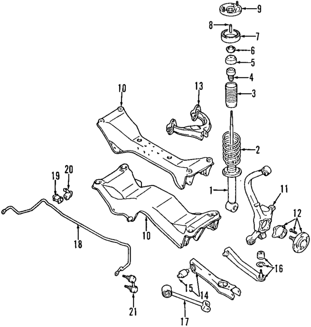 MR223972 - Suspension: Strut for Mopar Image