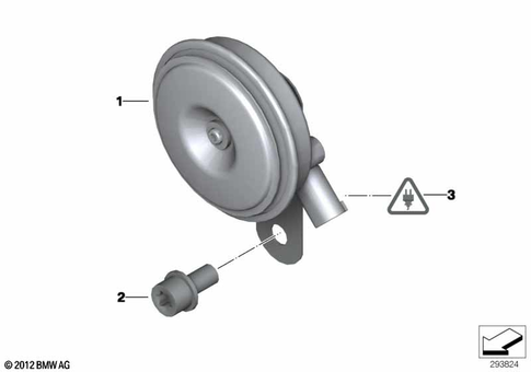 Anti-Theft Horm, Horn for 2019 BMW-Motorrad C 650 GT #0