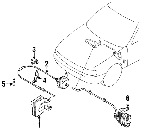 Cruise Control System for 1998 Nissan 200SX #0