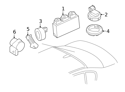 Electrical Components for 2009 BMW 328i #1