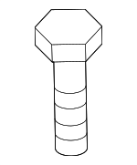 1540710207B - Engine: Oil Feed Tube Eye Bolt for Genesis: G70, G80, G90 | Hyundai: Elantra, Elantra GT, Genesis Coupe, Kona, Santa Fe, Santa Fe Sport, Sonata, Tucson, Veloster, Veloster N Image