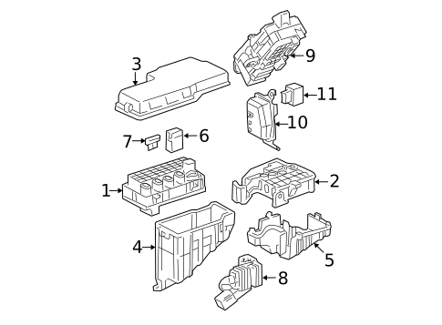 Switches for 2002 Toyota Camry #4