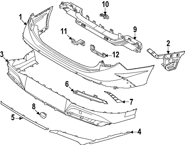 86650L1830 - : Lower Cover for Hyundai Image
