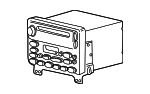 1L2Z18806AA - Body: Radio for Ford: Explorer | Mercury: Mountaineer Image