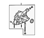 15100P72A01 - Engine: Oil Pump for Acura: Integra Image