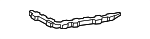71593TZ3A00 - Body: Side Retainer for Acura Image