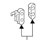 2535011120 - Cooling System: Support Bracket for Mercedes-Benz Image