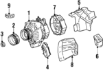 2741146090 - : Pulley for Lexus Image