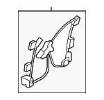 8R3Z6323201AA - Body: Regulator Assembly for Ford: Mustang Image