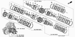 22533PX4010 - Transmission - Automatic: SEAT, RETURN SPRING for Honda Image