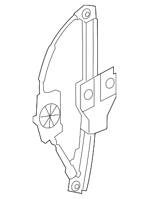 8K0839461C - Body: Window Regulator for Audi Image