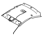 853233X541TX - Body: Headliner for Hyundai: Elantra Coupe Image