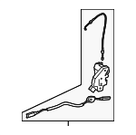 GN1Z5821812A - : Latch for Ford Image