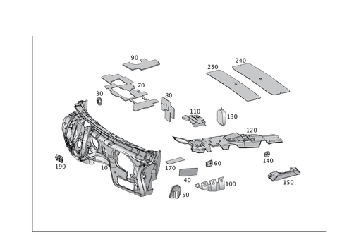 Damping in Passenger Compartment for 2013 Mercedes-Benz GL450 #0