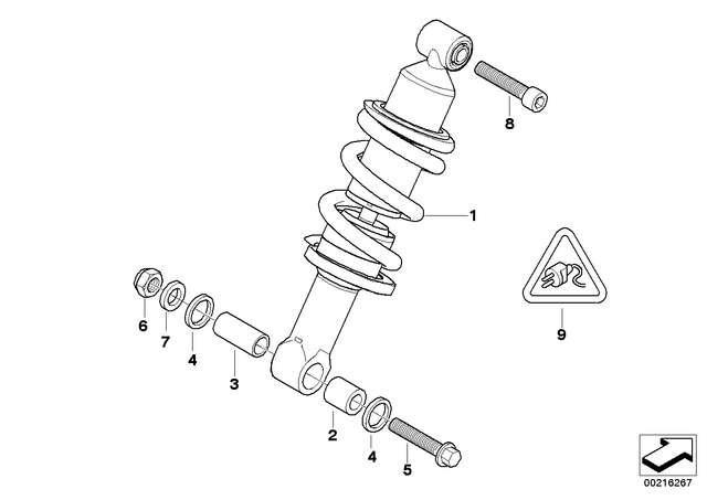 31427687548 - : Isa Screw - M12X1.5X60 Mk for BMW-Motorrad Image