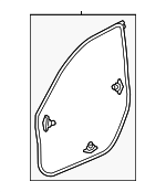 72350T20A01 - : Door Weather-Strip for Acura: Integra Image