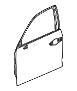 670503S5A00ZZ - : Door Shell for Acura Image