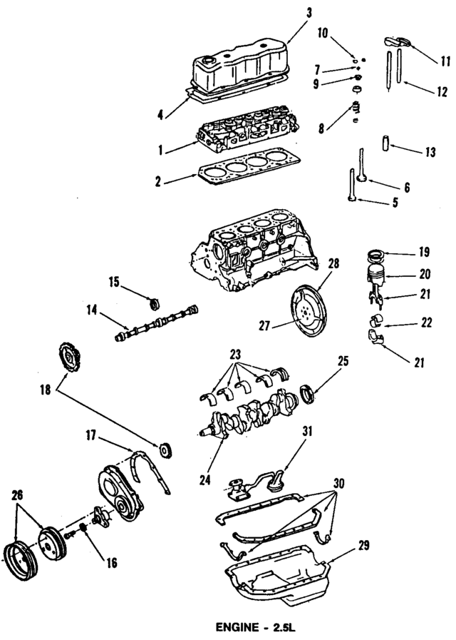 10101784 - Engine: Head Gasket for GM Image