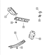 55274650 - Exhaust: Heat Shield for Mopar Image