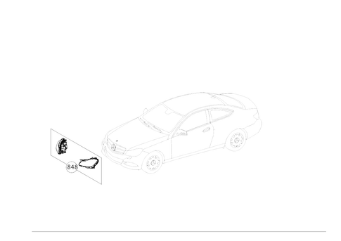Lamp Unit for 2014 Mercedes-Benz C 350 #0