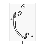 977623F500 - HVAC: Discharge Hose for Kia: Amanti Image