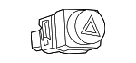 25290EA000 - Body: Hazard Switch for Nissan: Armada, Frontier, NV1500, NV2500, NV3500, Pathfinder, Quest, Xterra Image