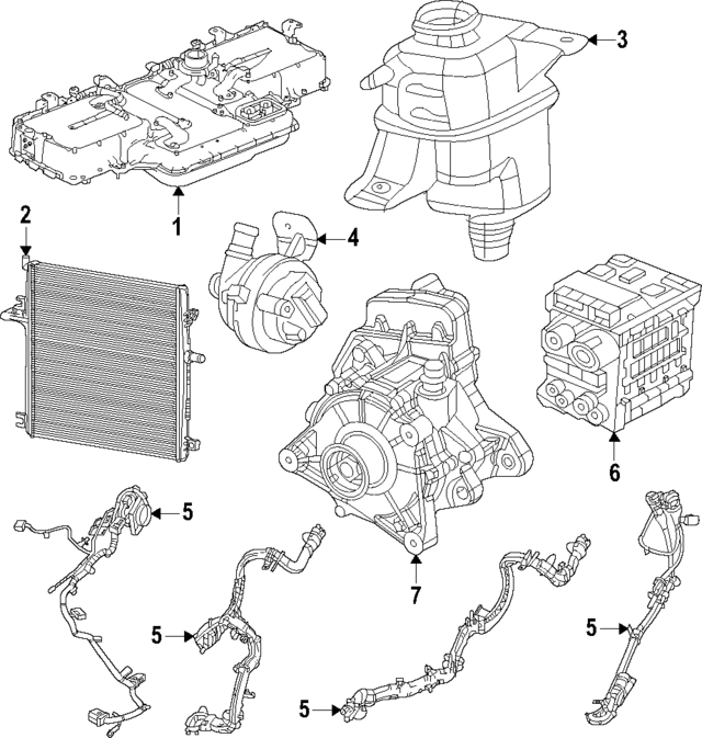 68593175AB - Hybrid Components: Cable for Mopar Image