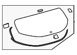 6810512460 - Body: Lift Gate Glass for Toyota Image