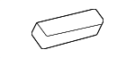 6278560030 - Body: Lift Gate Glass Spacer for Toyota Image