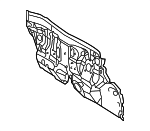 5510152500 - Body: Dash Panel for Scion: xD | Toyota: Prius C, Yaris Image