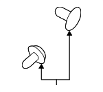 6106326AA - Body: Fender Screw for Ram: ProMaster 1500, ProMaster 2500, ProMaster 3500, ProMaster EV Image
